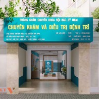 Thiết Kế Phòng Khám Nội Bác Sĩ Nam Hiện Đại